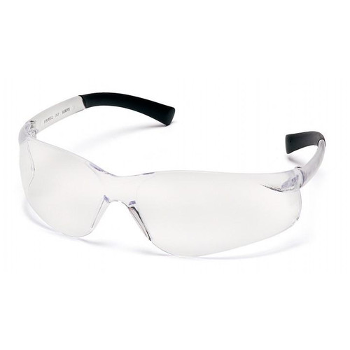 Pyramex ZTek Safety Glasses Black with Clear Lenses Earplugs - PYS2510SDP
