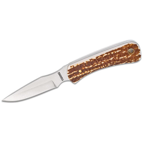 Battenfeld Schrade Uncle Henry 301UH Fixed Knife 3-1/8" Drop Point Blade Brown - 1100092
