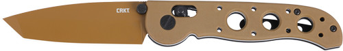 CRKT M16-02XD 3.5" PLAIN EDGE TANTO POINT DESERT TAN