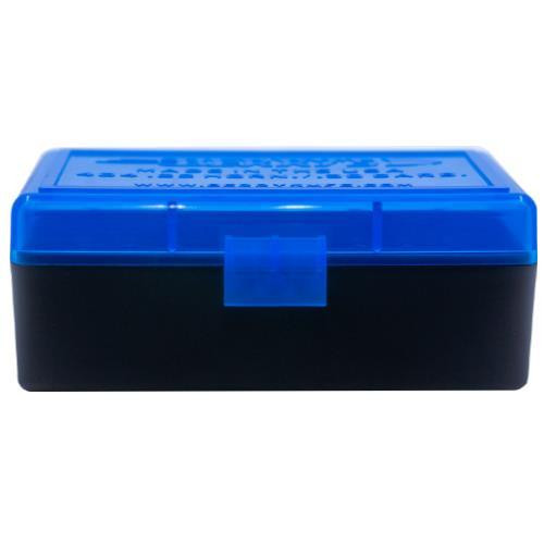 Berry's Ammo Box #404 .22 Horn./.30 Carbine 50/rd Blue/Black - 11964
