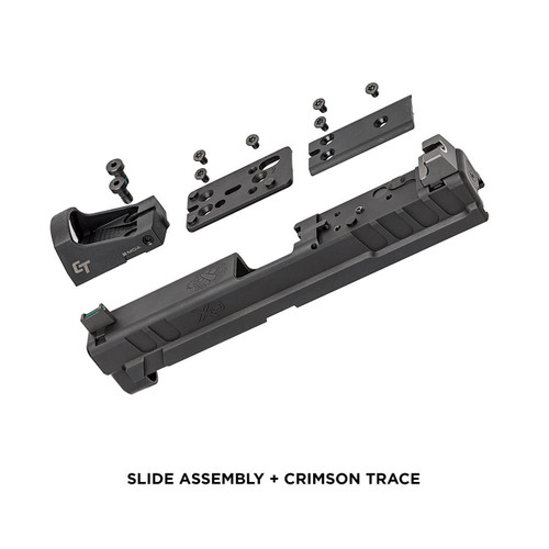 Springfield Armory XD OSP Slide Assembly with Crimson Trace CTS 1500 and Optics Mounting Plate