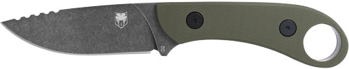 CobraTec D2 Skinner Knife Generation II Fixed Blade OD Green - SD2DNSODGGEN2