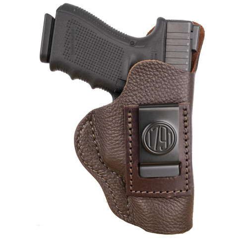 2nd Amendment 1791 Fair Chase Deer Skin IWB Holster Size 4 Brown LH