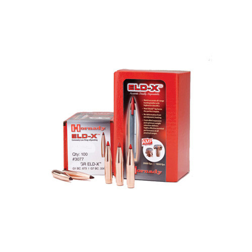 Hornady ELD-X Bullets - 30 CAL .308 200 GR 100/BX