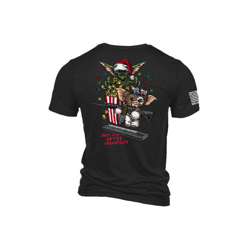 Nine Line Apparel Belt Fed Triblend Short Sleeve Shirt Black M