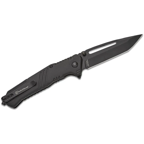 Battenfeld S&W Extreme Ops Folding Knife 3-1/2" Tanto Blade Black - 1205907
