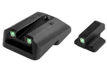 TruGlo Tritium Black Green Front Sight Rear - TG231N4