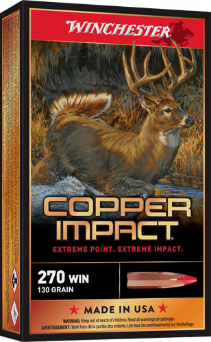 Winchester Copper Impact 270 WIN XP 130gr 20-Round 10BX/CS
