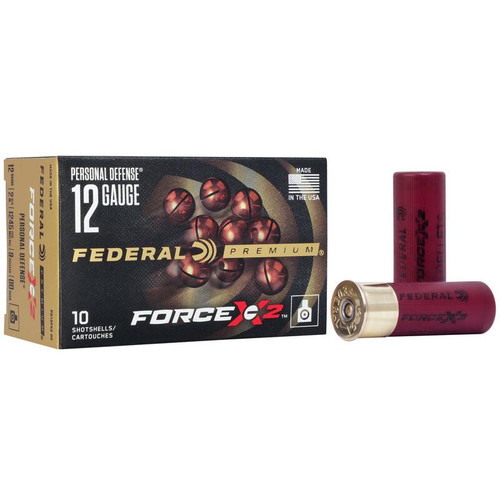 Federal FX2 Shotshell 12 ga 2-3/4" 9 Pellet #00 10/ct