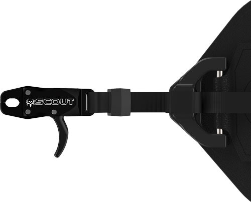 T.R.U. BALL BONE COLLECTOR SCOUT RELEASE BUCKLE BLACK LG