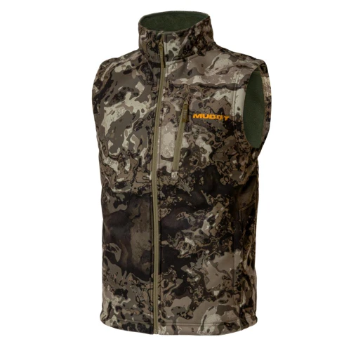 Gsm Muddy TRX Softshell Vest Veil Canyon Gray M - MUD-WDP-VEST-VCG-M