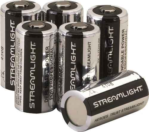 Streamlight Batteries Lithium 6-PACK