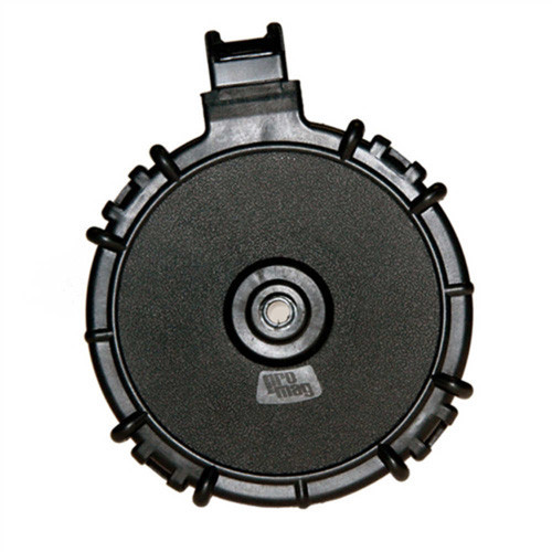Pro-Magazine Saiga Shotgun Drum - 12 Gauge 15 Round Polymer Black