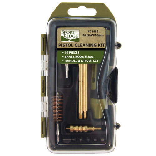 Sport Ridge Pistol Cleaning Kit - 14 Piece 45 Cal.