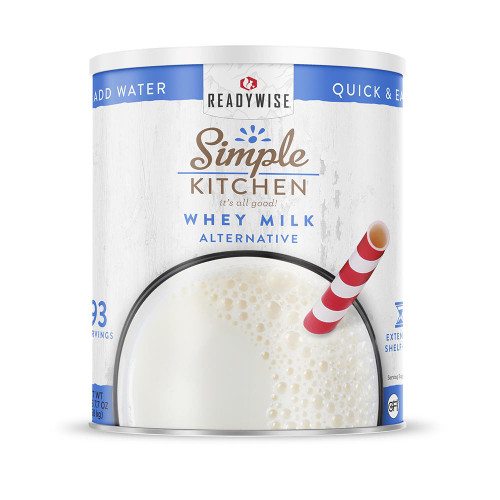 ReadyWise Simple Kitchen Whey Milk Alternative 93 Serving - RWSKCN03-018
