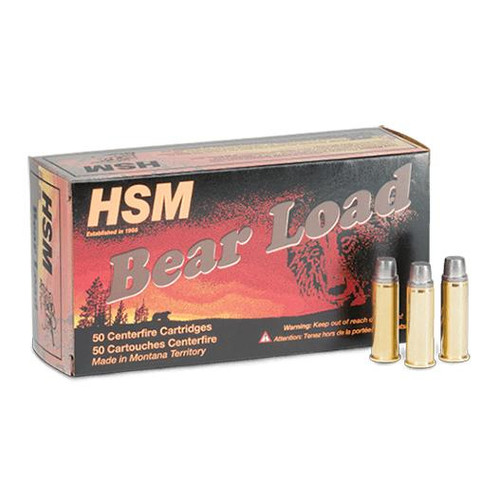 Hunting Shack DBA HSM Munitions Bear Load Hard Cast Handgun Ammunition .357 Rem Magazine 180gr Rnfp Gas Check 50/ct