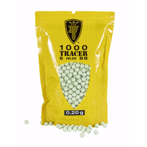 Umarex Elite Force Tracer 6mm BB's .20g Light Green 1000 Count - 2211277