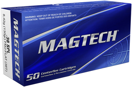 MAGTECH 38SPL 130GR FMJ 50/20