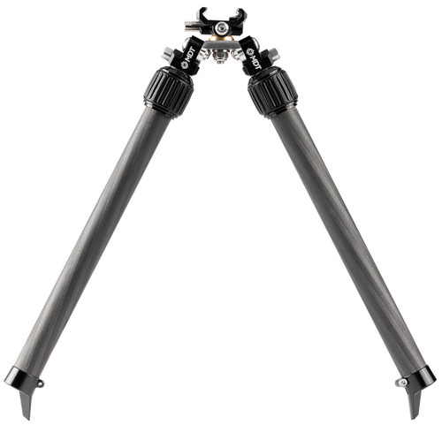 MDT BackCountry Bipod 7.50-14.30" High Black Carbon Fiber/Aluminum - 114770BLK