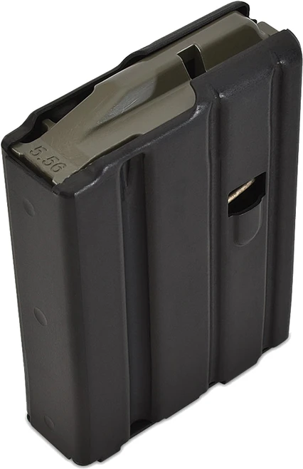 D&H Tactical AR-15 5.56 NATO 10rd Magazine, Black - 10ALBTMPRT