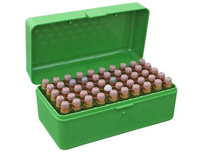 MTM Flip-Top Ammo Box 45-70 Green, 50-rd - RMLD5010