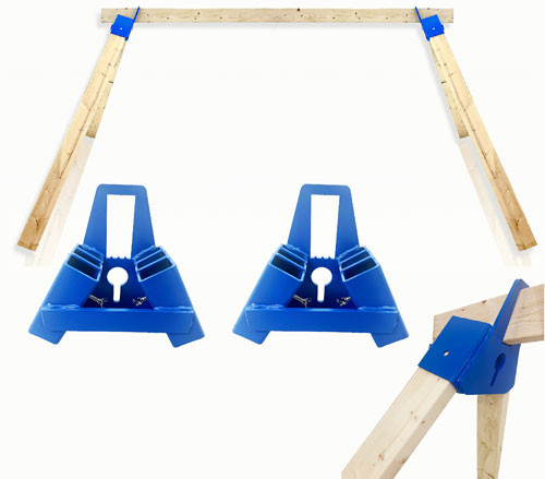 Bash Target Steel Stand AR500 Horizontal Sawhorse Styl