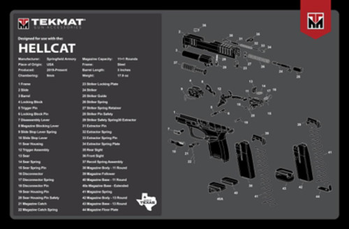 GSM TekMat Ultra 20 Mat Springfield Hellcat