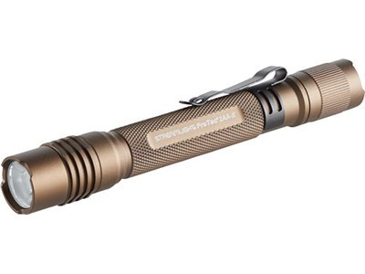 Protac 2aa-x Usb Flashlight - Coyote Brown, 550 Lumens