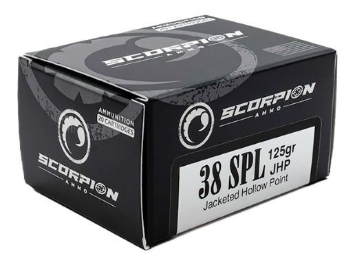 Scorpion 38SPL 125gr JHP 20-Round 10BX/CS