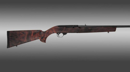 Hogue Ruger 10-22 .920" Barrel Red Lava Rubber OverMolded Stock - 22012