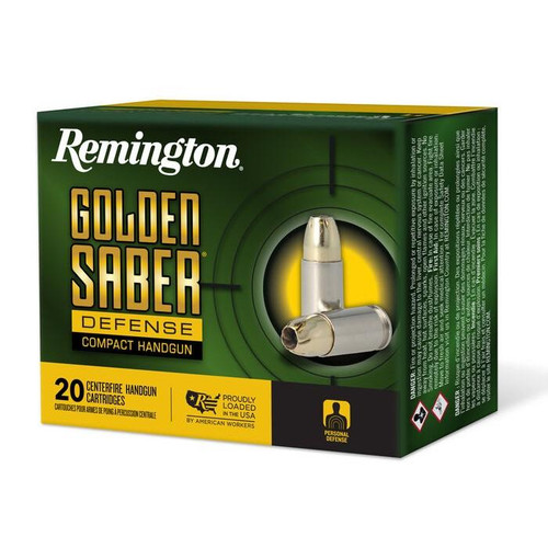 Remington Golden Saber Defense Compact Ammunition .45 Auto 230 gr Bjhp 20/ct