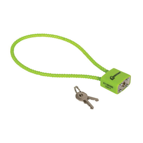 Lockdown Trigger Lock Open With Key Green Firearm Fit- Universal 15" - 110149