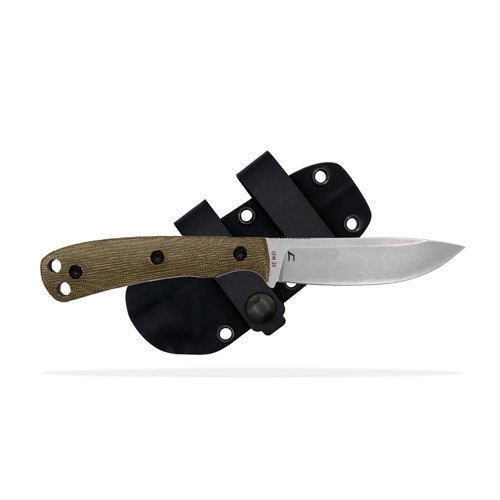 Shield SKT Ascent Knife - OD Drop Point Plain Edge 3.6" Blade G10 Handle