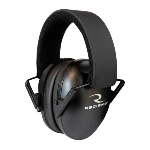 Radians Lowset Passive Ear Muff 21dB Black - LS0100CS