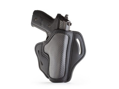 1791 Gunleather Project Stealth Open Top Belt Holster Black, Right Handed - SNOCFBH23SBLR