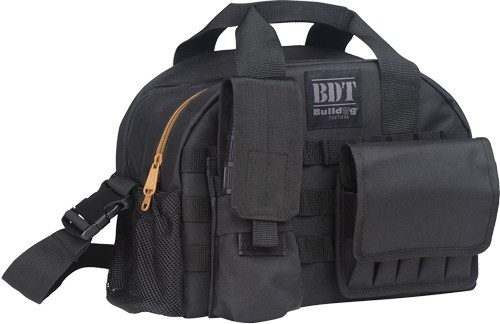 Bulldog Tactical Range Bag W/ Molle MAG Pouches Black