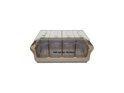 Metal Ammo Can Tray - 30 Cal. Dark Earth