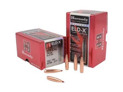 Eld-x Bullets - .270 Cal, 145 Grain, 100-bx