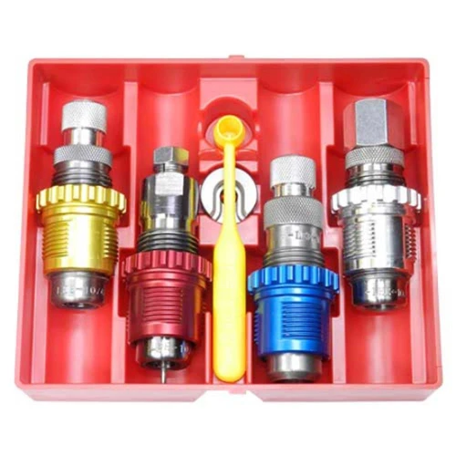 Lee 9mm Luger Breech Lock Carbide Micrometer 4-Die Set - 91934