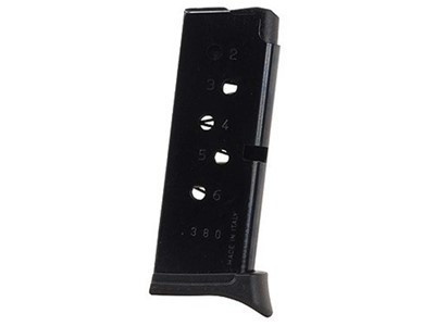 Ruger P-20-6e LCP 380 ACP Magazine 6 Round With Extended Floorplate - 90333