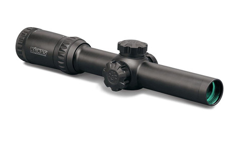 Konus KonusPro M30 1X-4X24mm Riflescope - Engraved/Illuminated Center Dot Reticlee