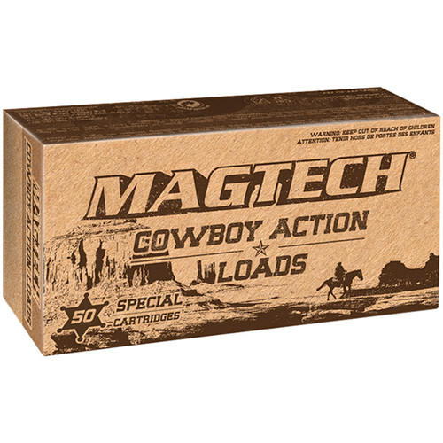 Magtech Cowboy Action 38 Special Ammo 158 Grain Lead Flat Nose
