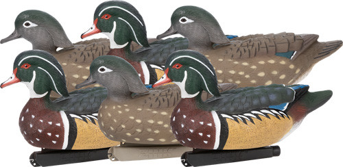Zink Floater Decoys Wood Duck 6 Pack