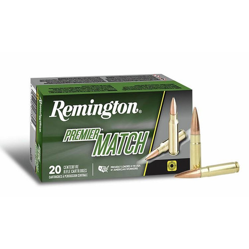 Remington Premier Match Rifle Ammunition .300 AAC Blackout 125 gr OTM 20/ct