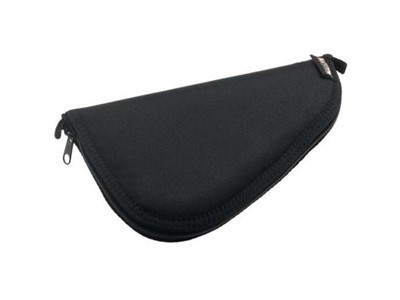 Small Pistol Rug - 8" X 5", Black