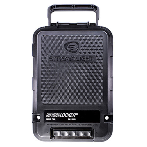 Streamlight Speedlocker - Black 12.4" L X 8.2" W X 2.78" H Exterior