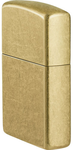 ZIPPO WINDPROOF LIGHTER STREET BRASS