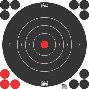 Pro-Shot Splatter 12" White Bull's-Eye Target 5 Count - 12B-Whte-TG-5PK