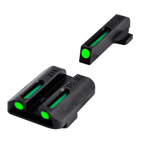 TruGlo TFO Tritium/Fiber-Optic DAY/Night Sight - Springfield XD Green