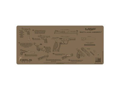 Cerus Gear Smith & Wesson M&P Instructional Promat - IMSWMPINSCOY